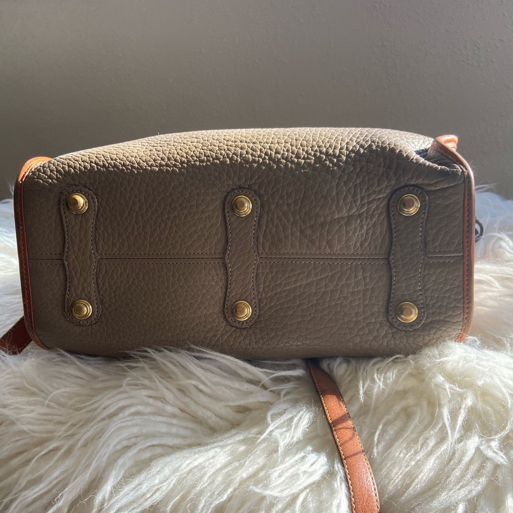 Dooney & Bourke Tan and Brown Tote Bag - Picture 4 of 8